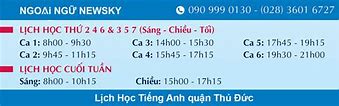 Lịch Học Cố Định Tiếng Anh Là Gì