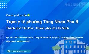 Trạm Y Tế Phường Tăng Nhơn Phú B